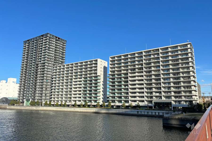 シティテラス品川イーストの外観(南西側から)