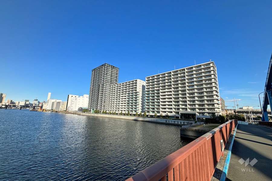 シティテラス品川イーストの外観(南西側から)