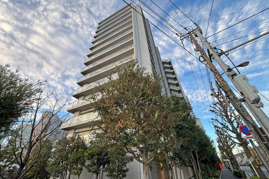 シティテラス品川イーストの外観(南東側から)