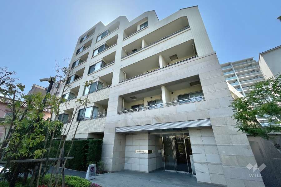 クレストフォルム大井町サウステラスの外観　（南東側から）