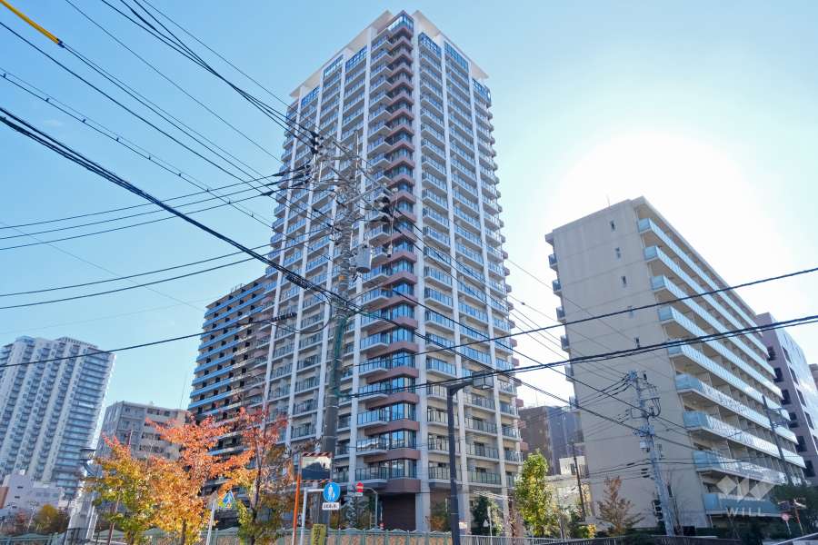 シティタワー目黒の外観（北西側から）