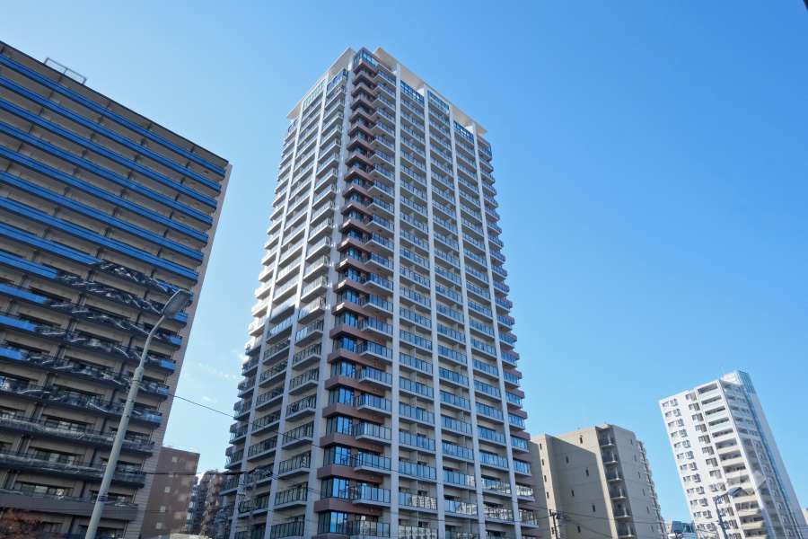 シティタワー目黒の外観（北東側から）