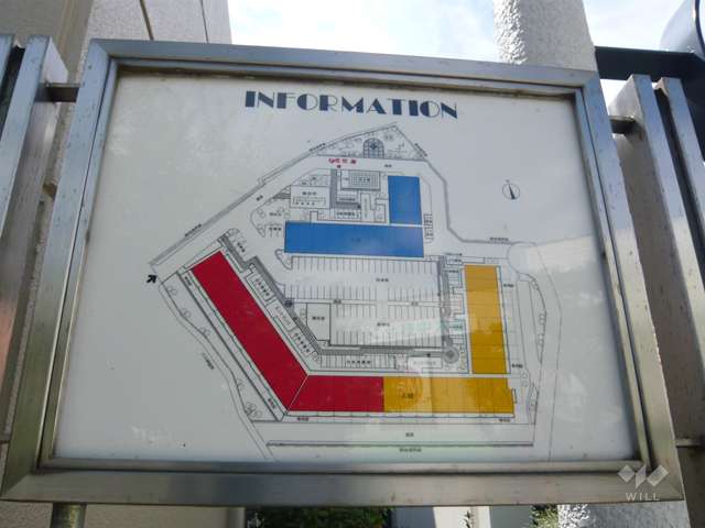 伊丹春日丘アーバンコンフォートの敷地案内図
