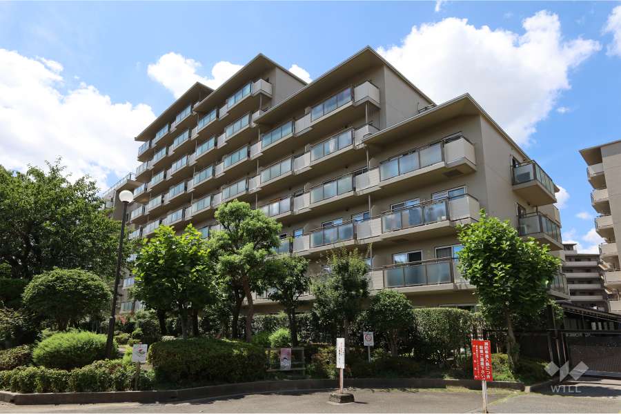 伊丹春日丘アーバンコンフォートA棟の外観（北東側から）