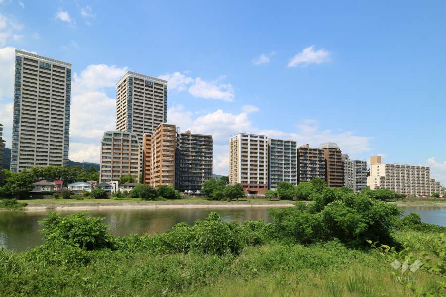 ヴェルビュ宝塚の遠景