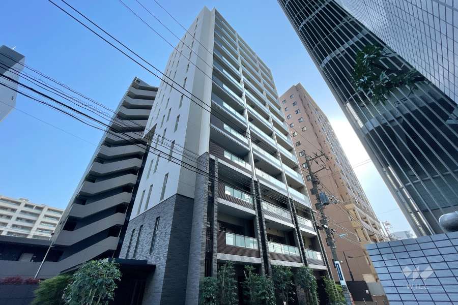 ブリリア大井町ザレジデンスの外観（南西側から）