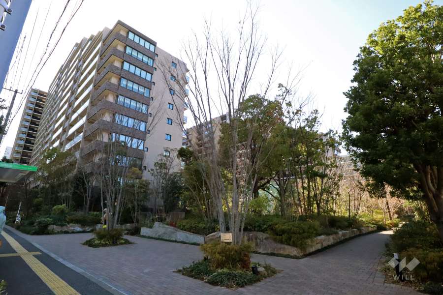 グランドメゾン品川シーサイドの杜の外観(北東側から)