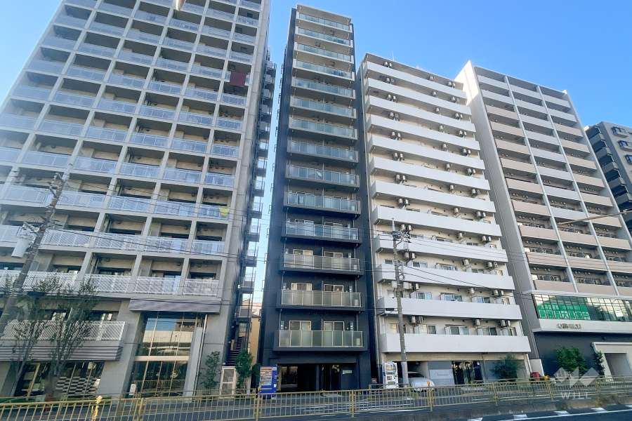 アイルカナーレ品川南の外観（南東側から）