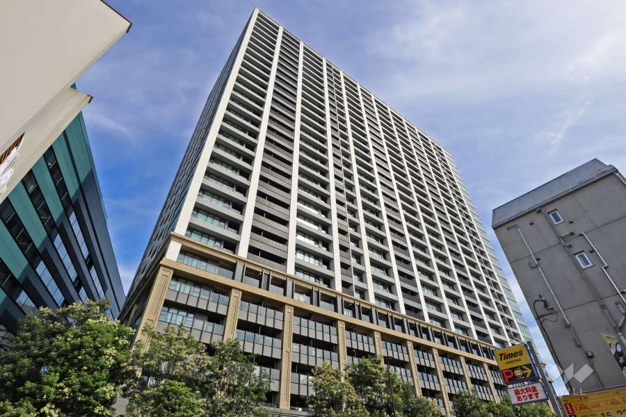 シティタワー大井町の外観（西側から）