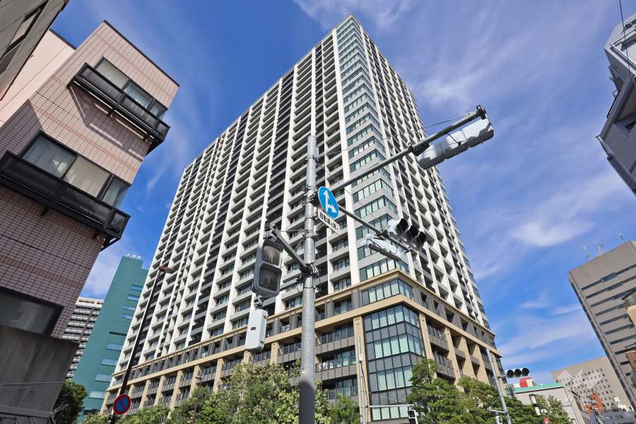 シティタワー大井町の外観（南西側から）