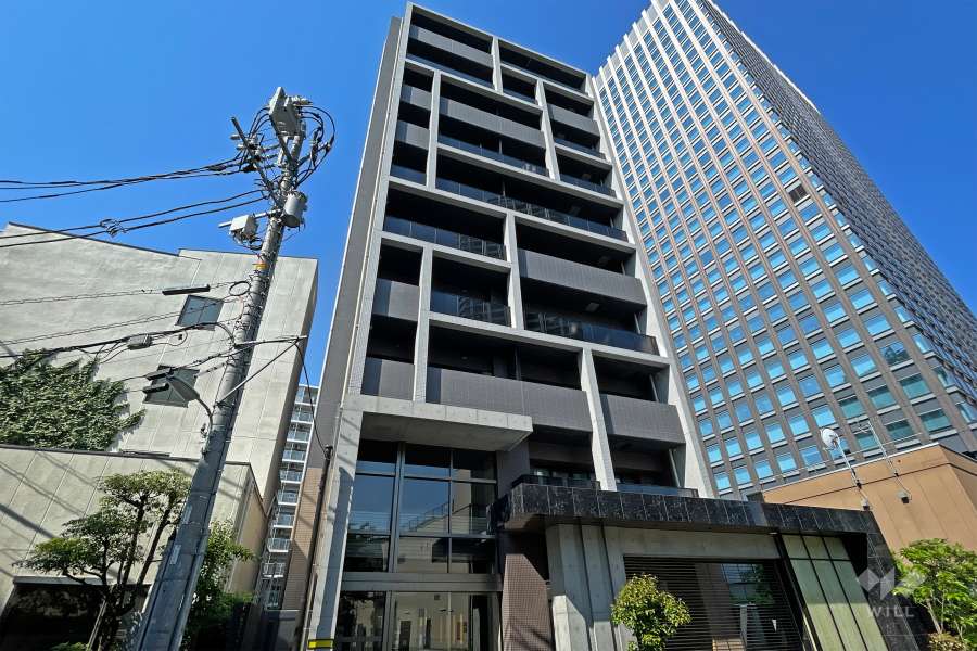 グランデバンセ御殿山ザレジデンスの外観（東側から）