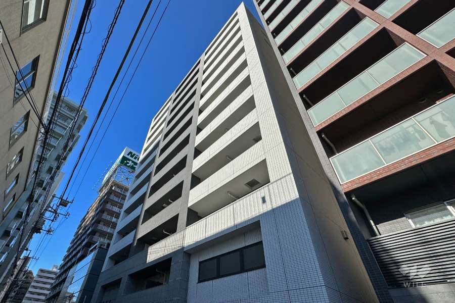 レガリス品川南大井パークサイドの外観（南東側から）