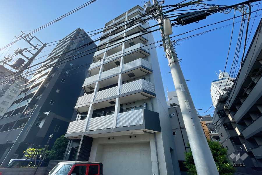 シーフォルム大井町の外観（北西側から）