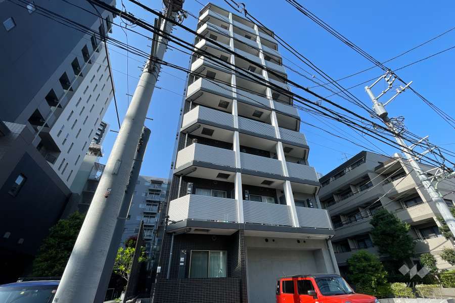 シーフォルム大井町の外観（北東側から）