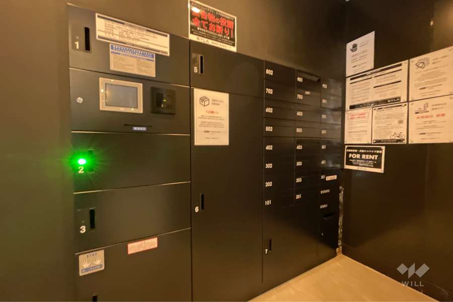 宅配ボックスと共用ポスト