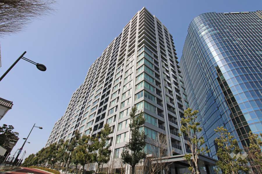 大崎ガーデンレジデンスの外観（東側から）