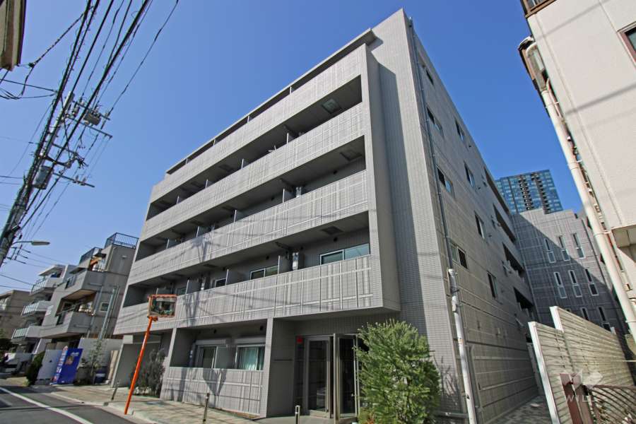 『ザプレミアムキューブジー大崎』の外観（南東側から）