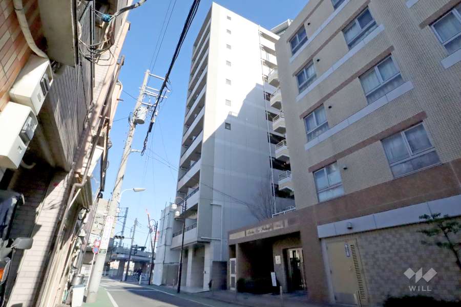 ヴァ一スクレイシア大井町の外観（西側から）