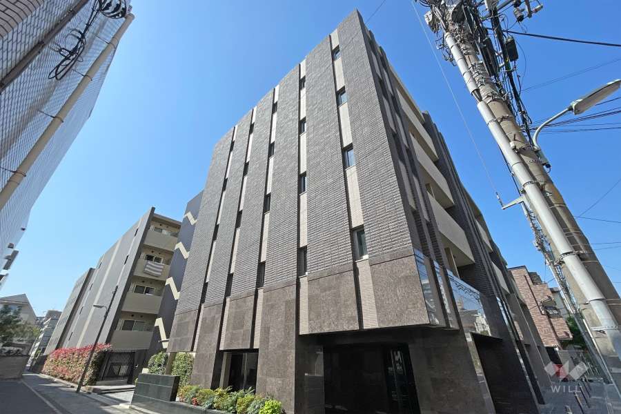 コンシェリア品川南ザグランドレジデンスの外観（南東側から）