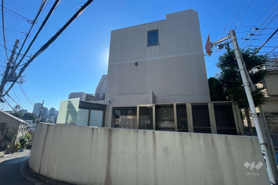 オープンレジデンス白金台A棟の外観（北側から）