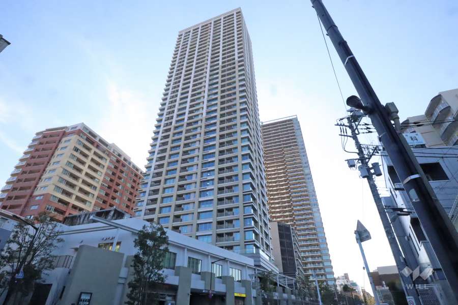 シティタワー武蔵小山の外観（北側から）