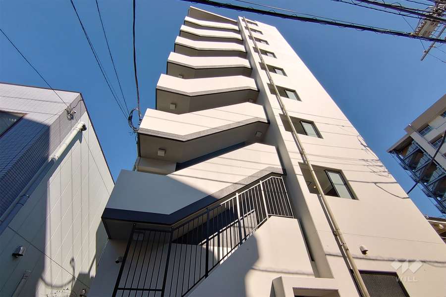 ガリシア武蔵小山の外観（北西側から）