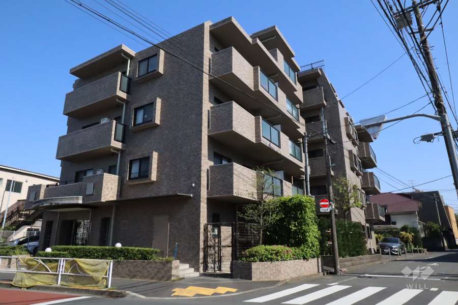 アールヴェール碑文谷の外観(北西側から)