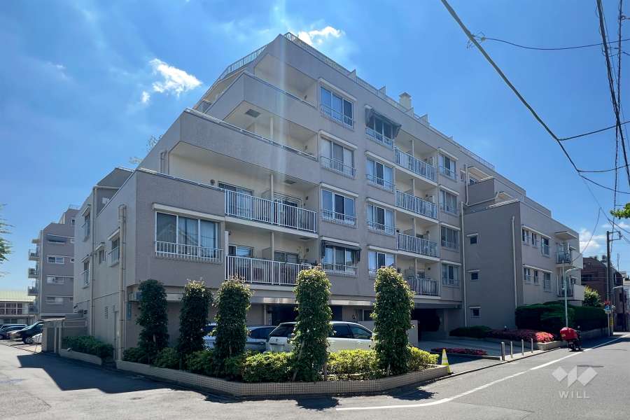 シーアイマンション碑文谷の外観(北西側から)