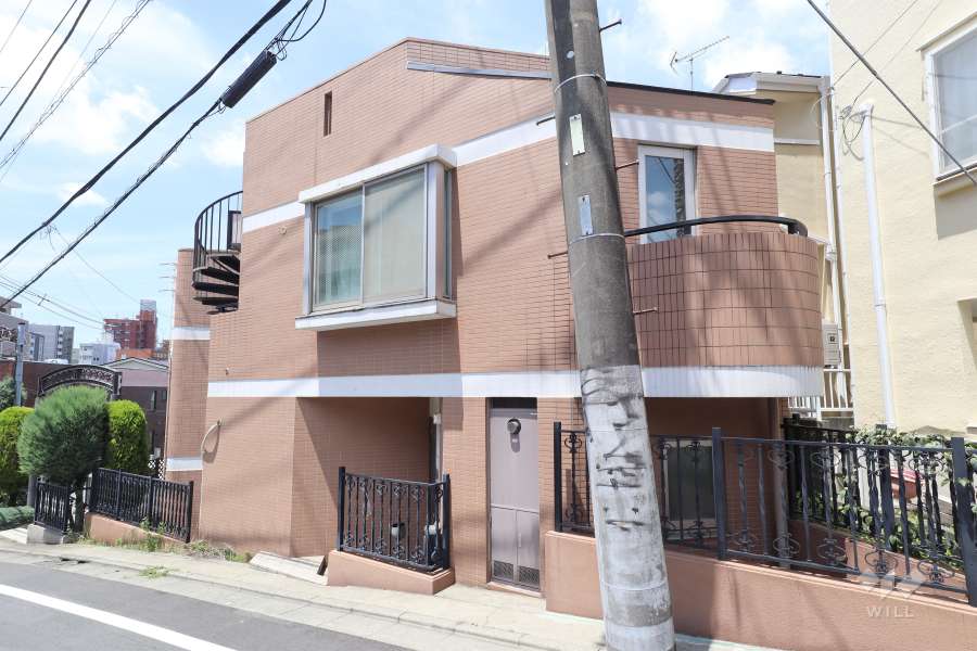 セボン柿の木坂の外観（北東側から）