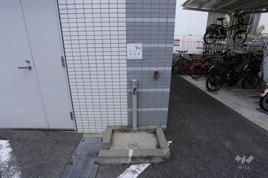ペット足洗い場