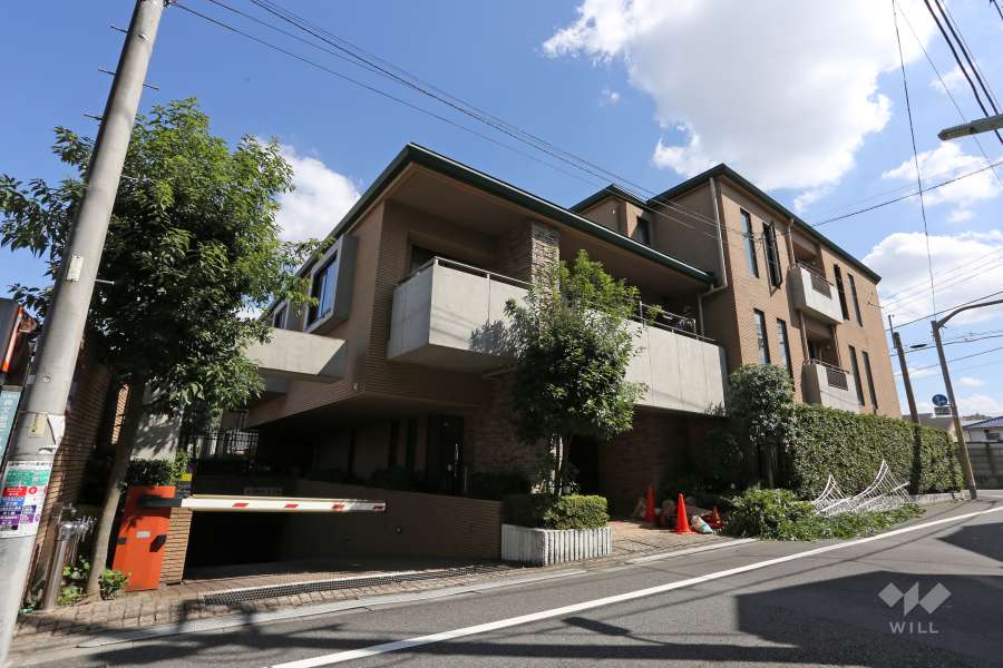 ディアナコート碑文谷の外観（北西側から）