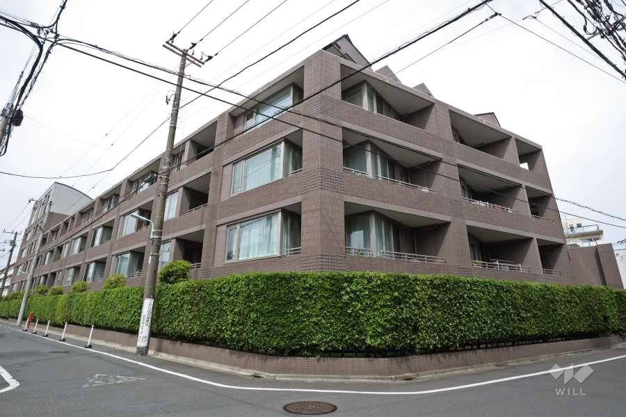 ディアナコート碑文谷イーストアベニューの外観(南東側から)