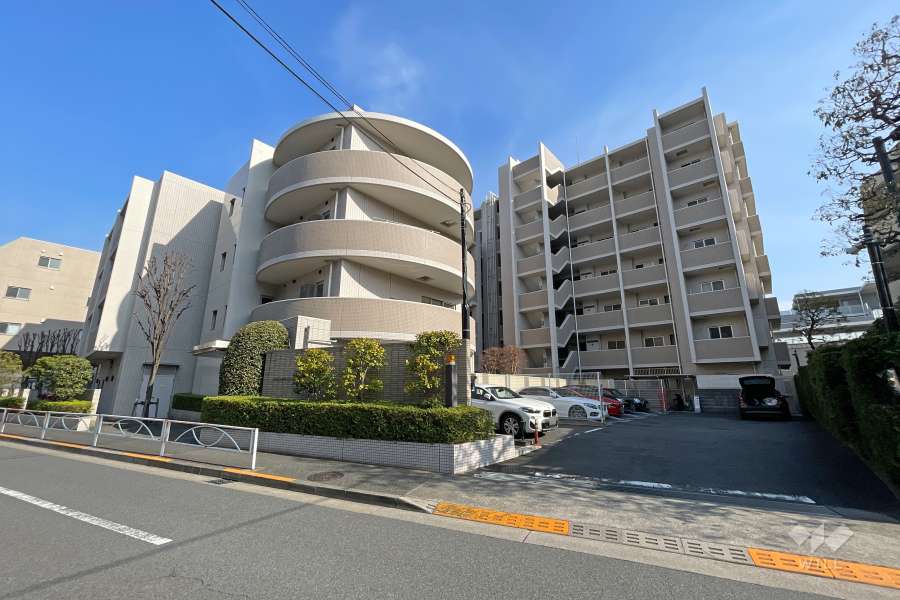 ライオンズガーデン碑文谷の外観（北西側から）