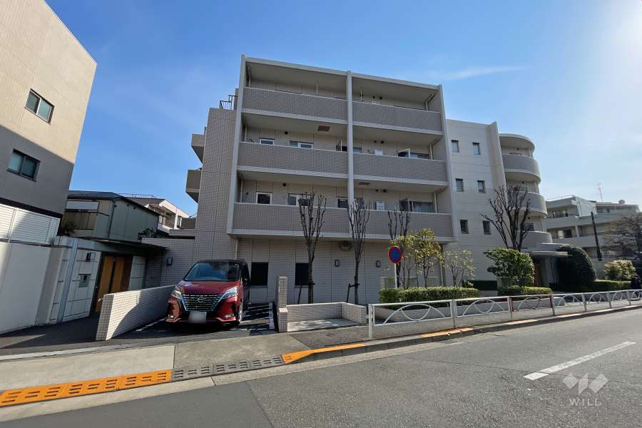 ライオンズガーデン碑文谷の外観（北側から）