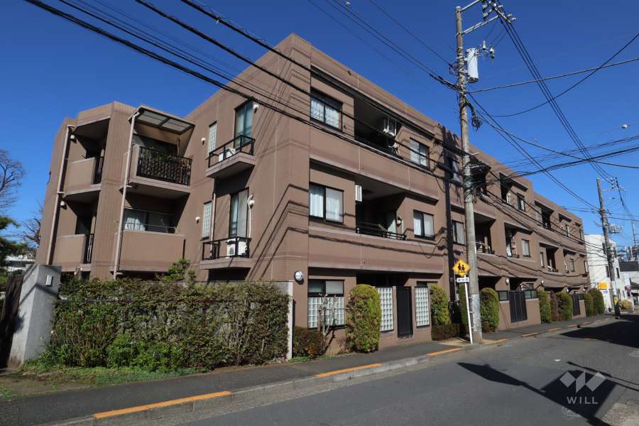 藤和シティホームズ碑文谷の外観（南西側から）