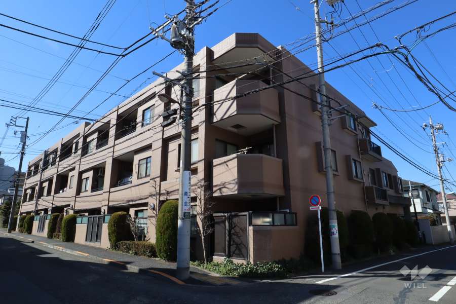 藤和シティホームズ碑文谷の外観（南東側から）
