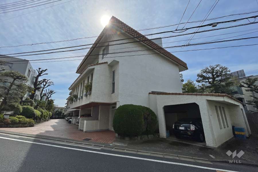 目黒シティハウスの外観（北側から）