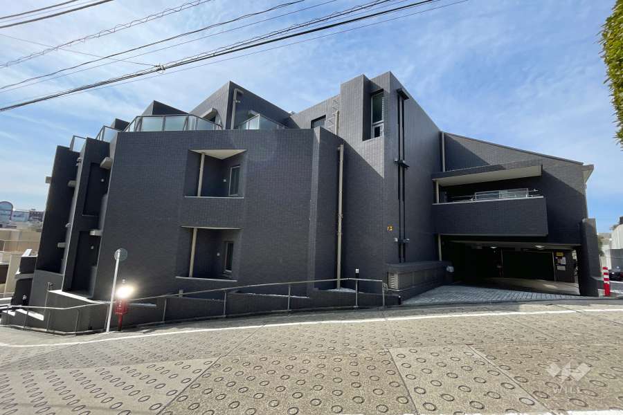 目黒デュープレックスの外観（北東側から）