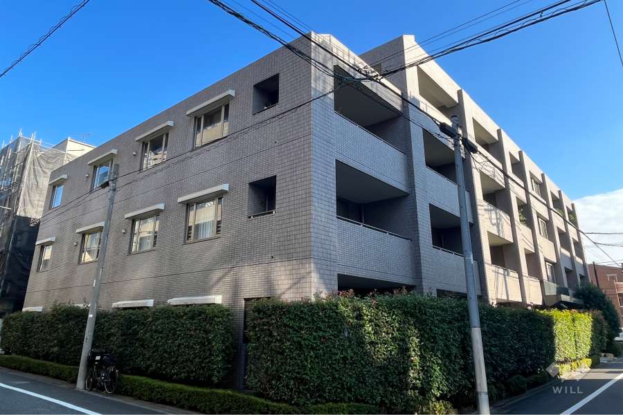 アルス目黒学芸大学弐番館の外観（北側から）