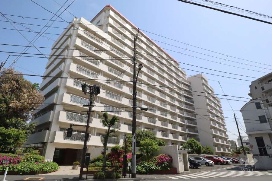 ドルフ目黒の外観(南西側から)　