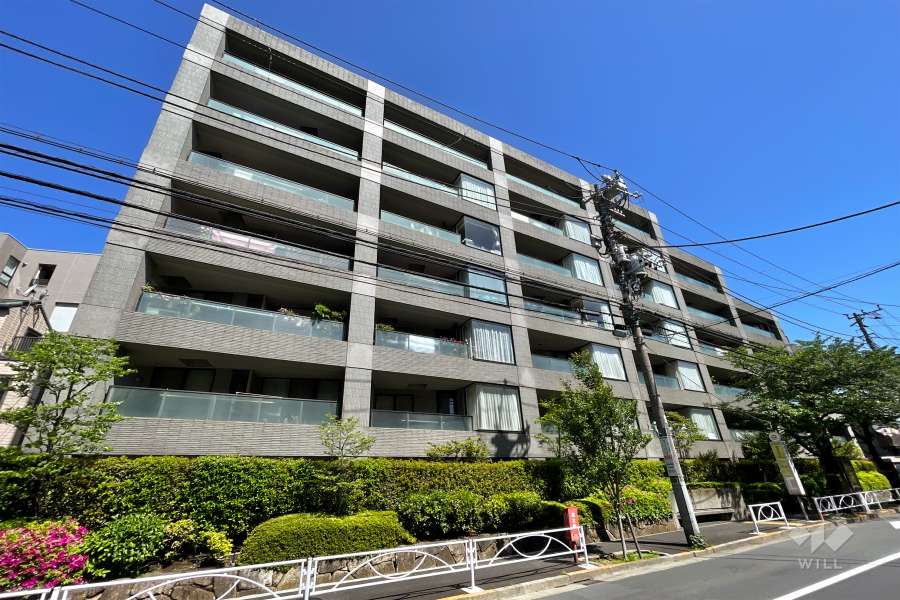 パークステージ碑文谷の外観（南西側から）