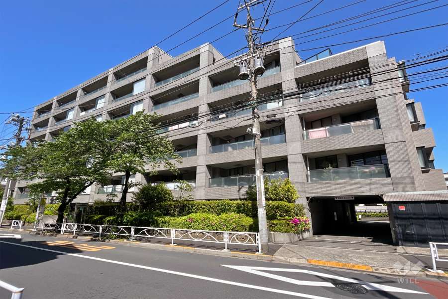 パークステージ碑文谷の外観（南東側から）