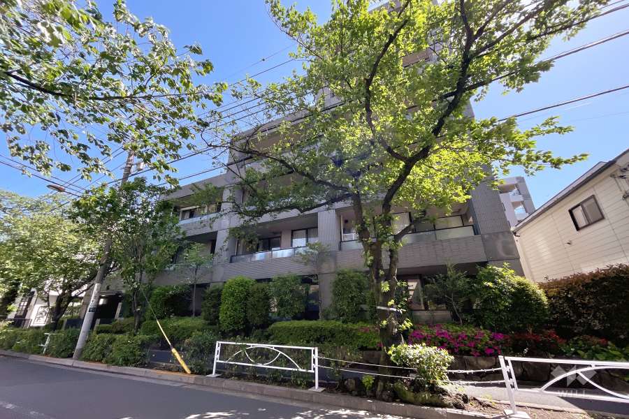 パークステージ碑文谷の外観（南西側から）