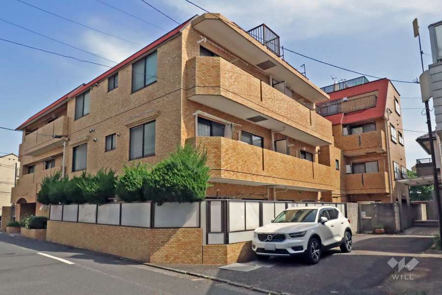 ライオンズマンション碑文谷第2の外観(北西側から)