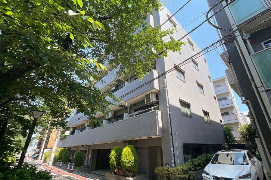 藤和シティホームズ目黒青葉台の外観（南東側から）