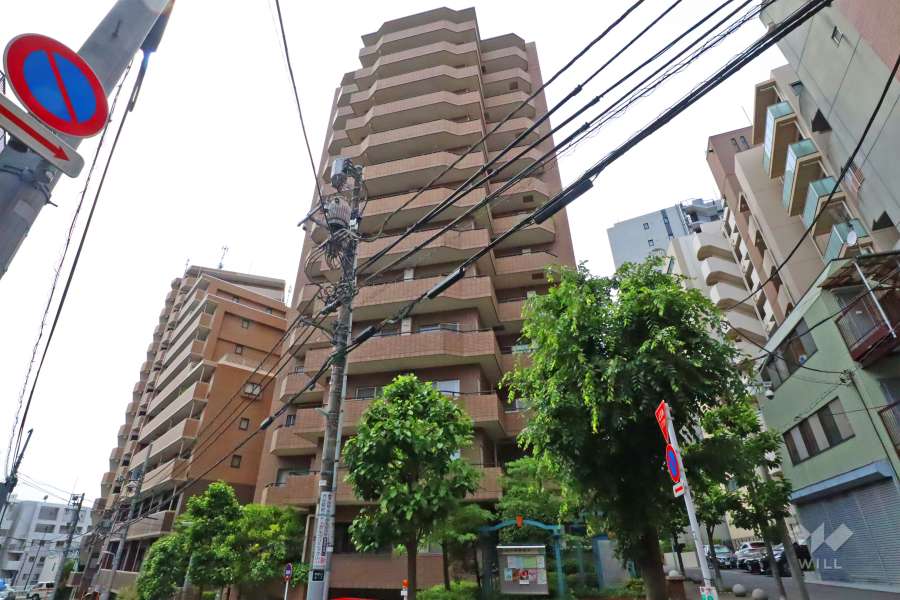 パルテール目黒青葉台の外観(東側から)
