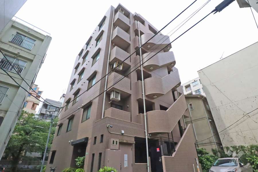 ソシアルセイワ目黒大橋の外観（北東側から）