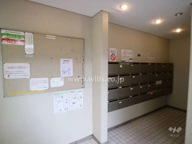 掲示板と共用ポスト