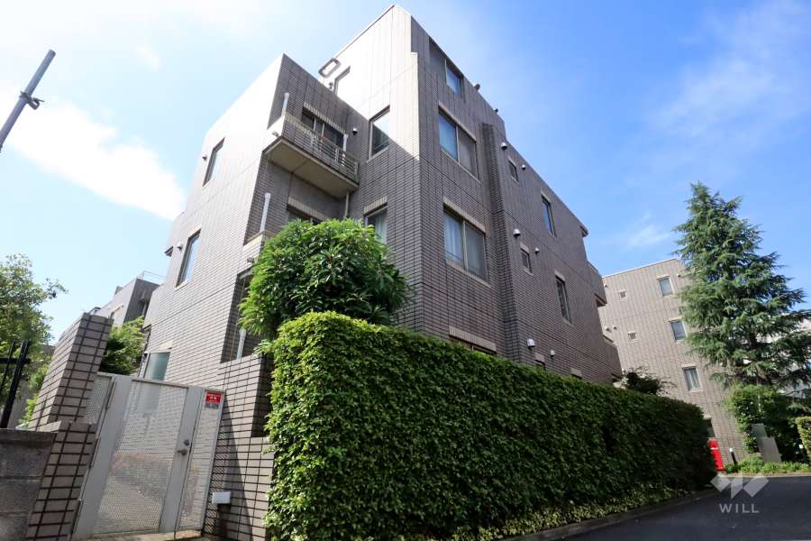 プレスティージュ目黒東山の外観(北側から)