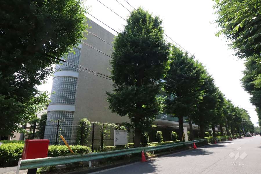 ブリリア目黒東山の外観（北側から）